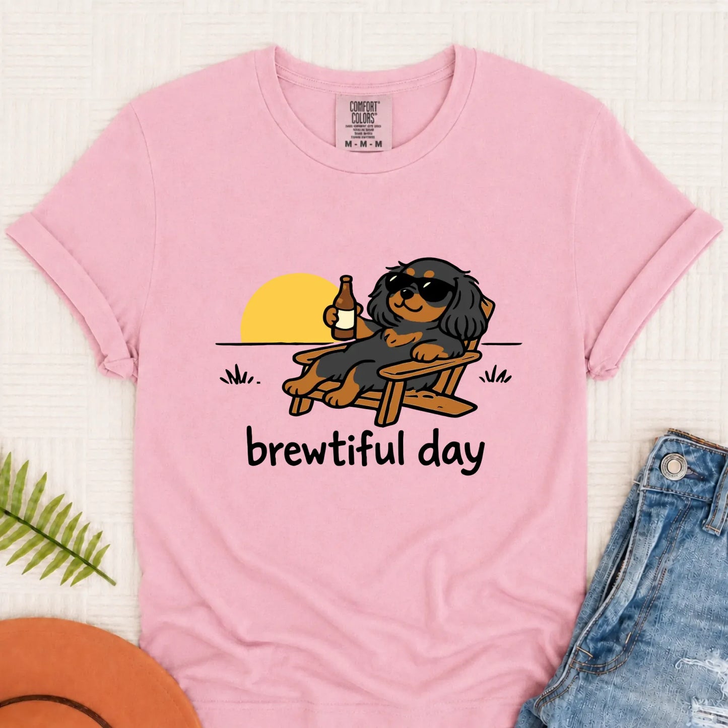 T-Shirt Blossom / S Custom Cavalier Brewtiful Beer Unisex TShirt