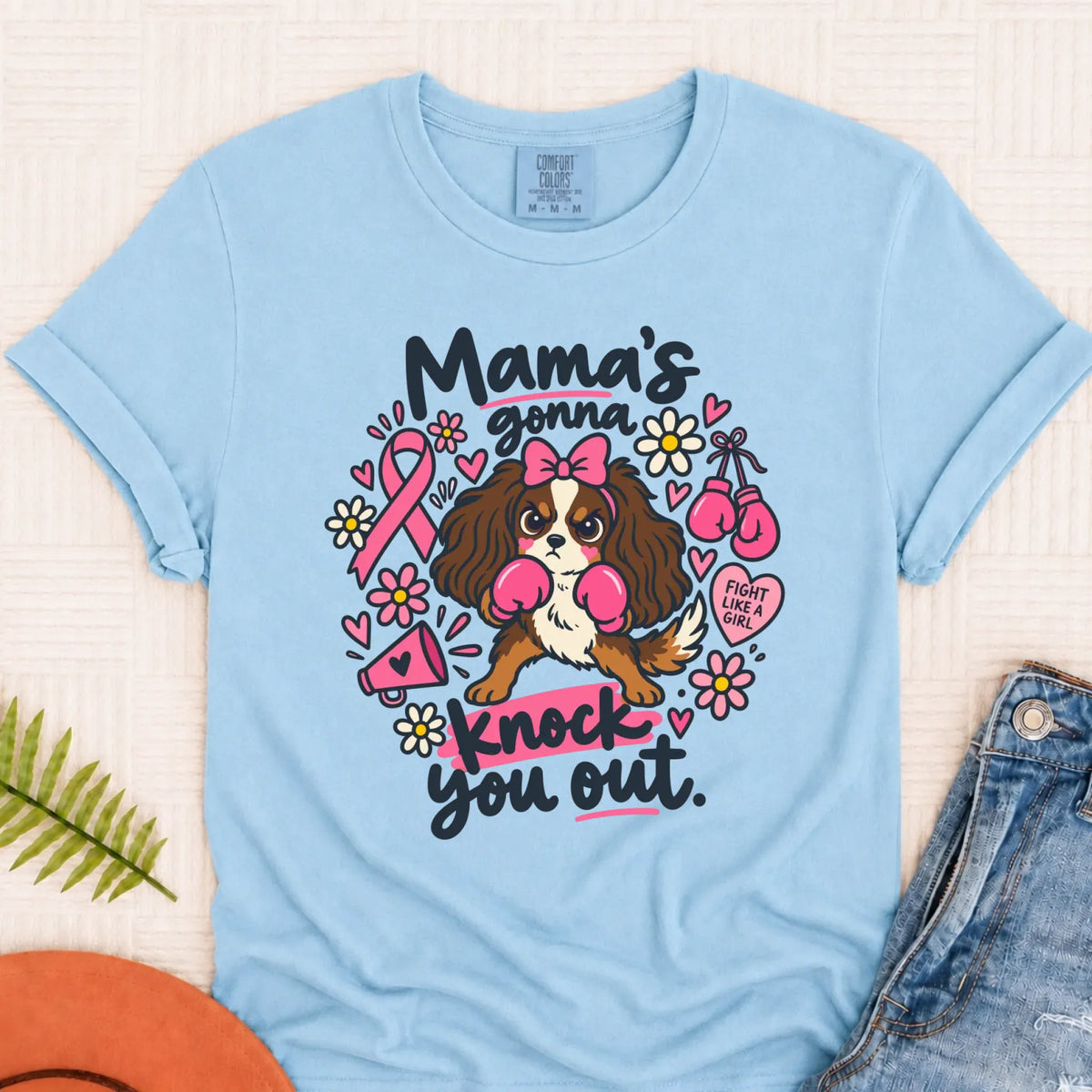 Custom Cavalier Cavalier Fighter Unisex Tshirt Chambray
