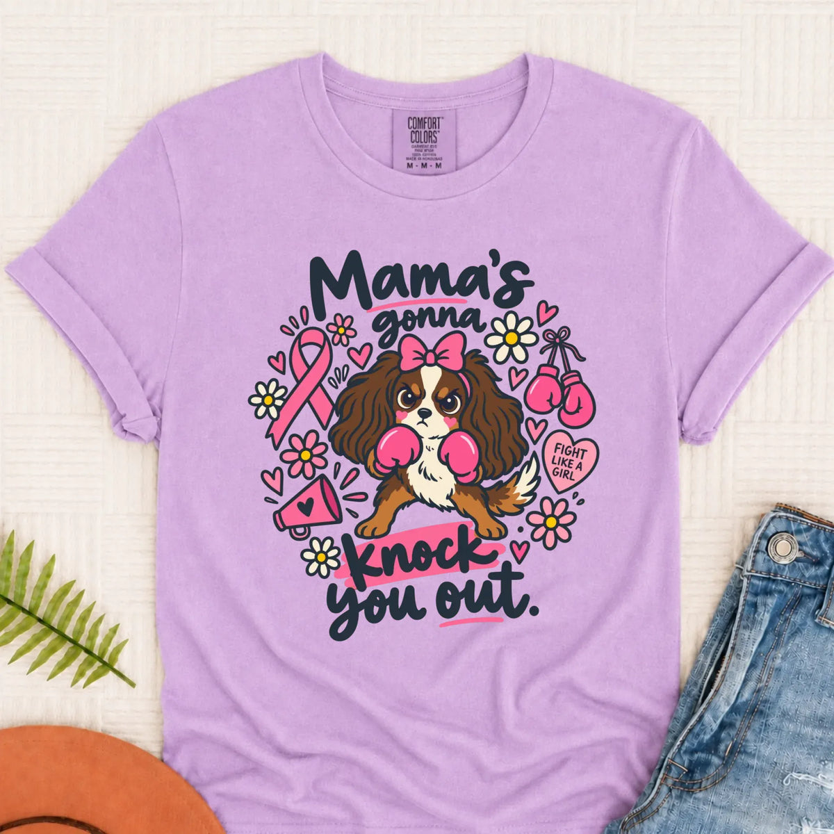 Custom Cavalier Cavalier Fighter Unisex Tshirt Orchid