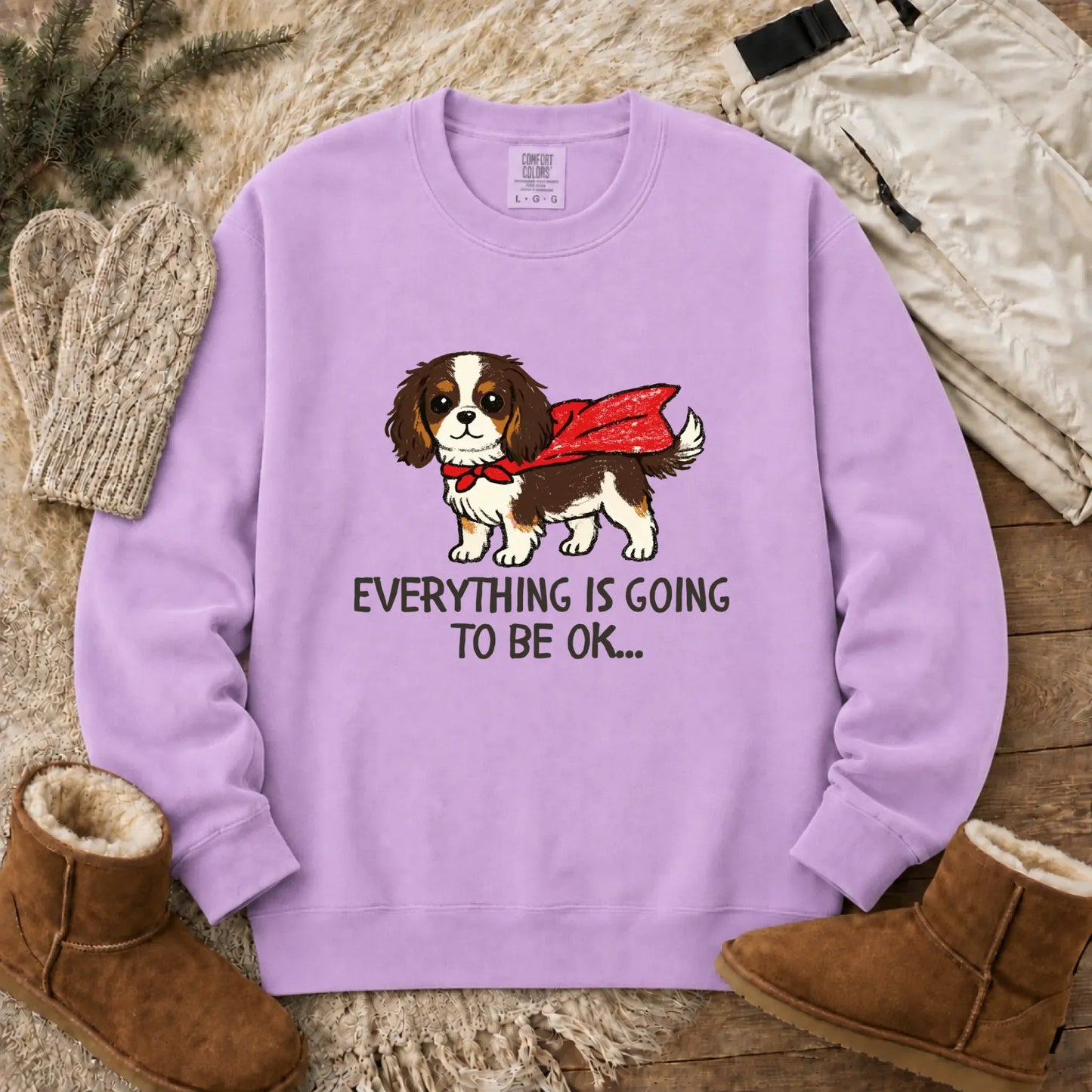 Sweatshirt Orchid / S Custom Cavalier Children's Nurse Unisex Sweatshirt