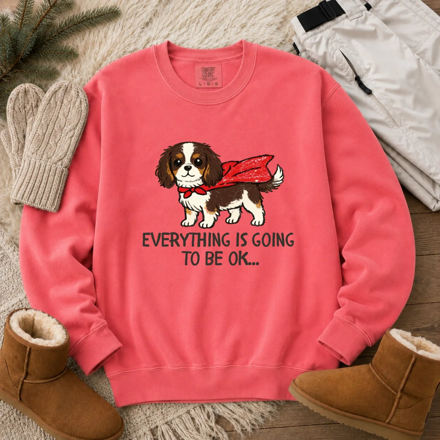 Sweatshirt Watermelon / S Custom Cavalier Children's Nurse Unisex Sweatshirt