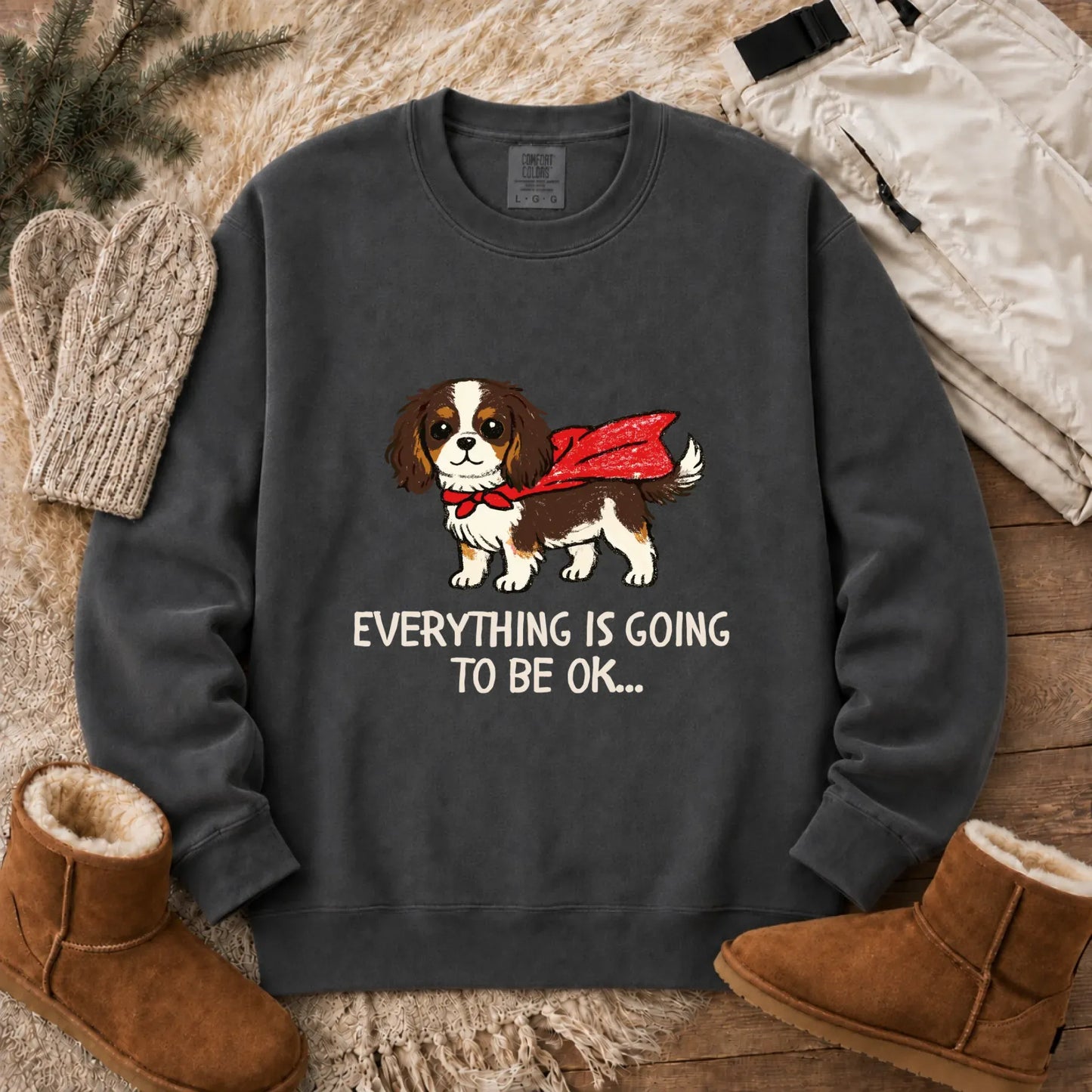 Sweatshirt Pepper / S Custom Cavalier Children's Nurse Unisex Sweatshirt