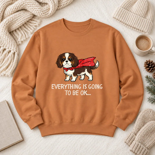 Custom Cavalier Children's Nurse Unisex Sweatshirt 1466 LW Sweatshirt Dark Yam