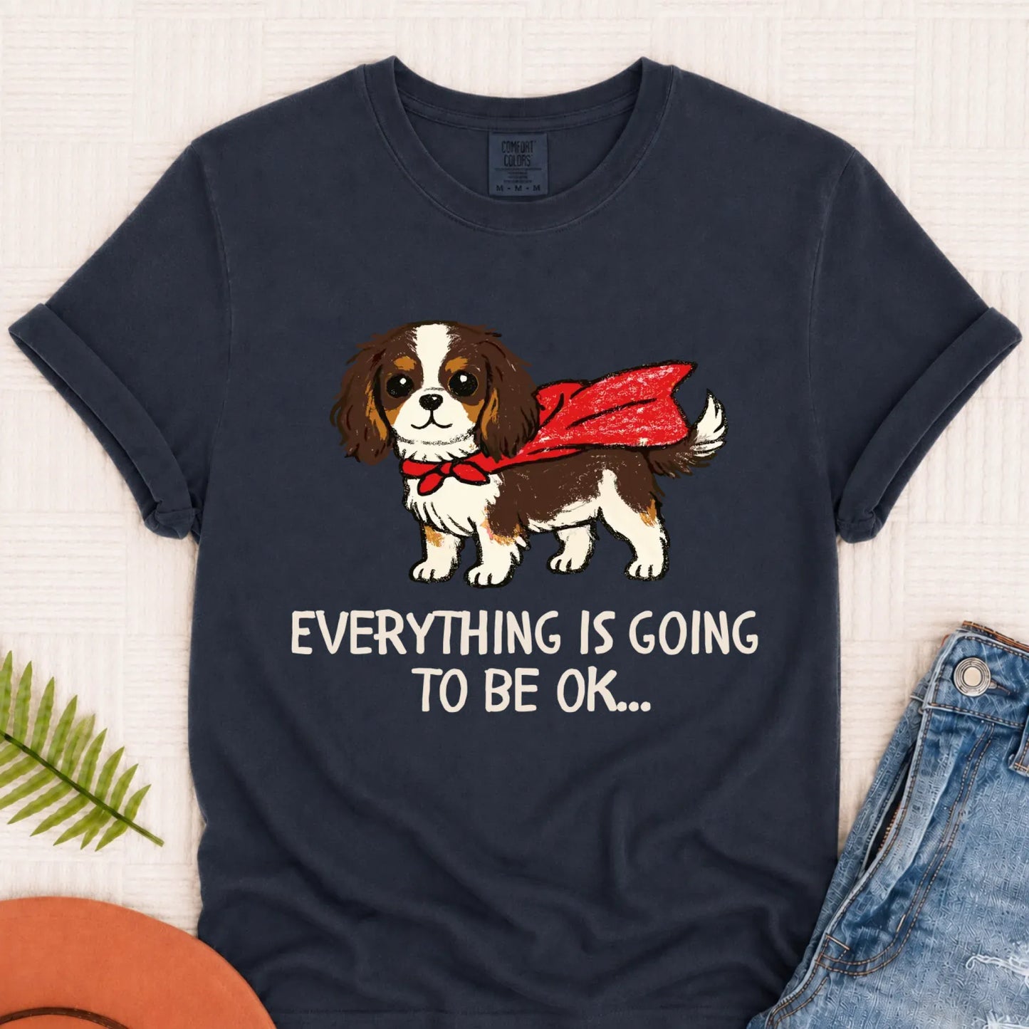 T-Shirt Navy / S Custom Cavalier Children's Nurse Unisex TShirt