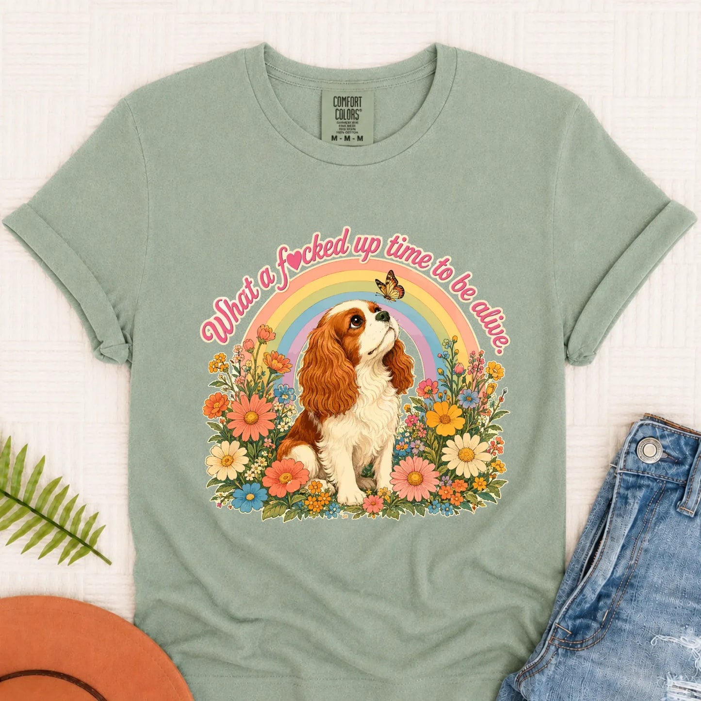 Custom Cavalier Crazy Time Unisex TShirt Bay