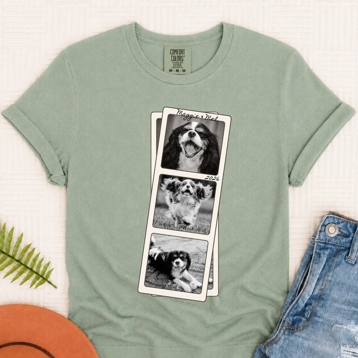 Custom Cavalier Film Strip Unisex TShirt Bay
