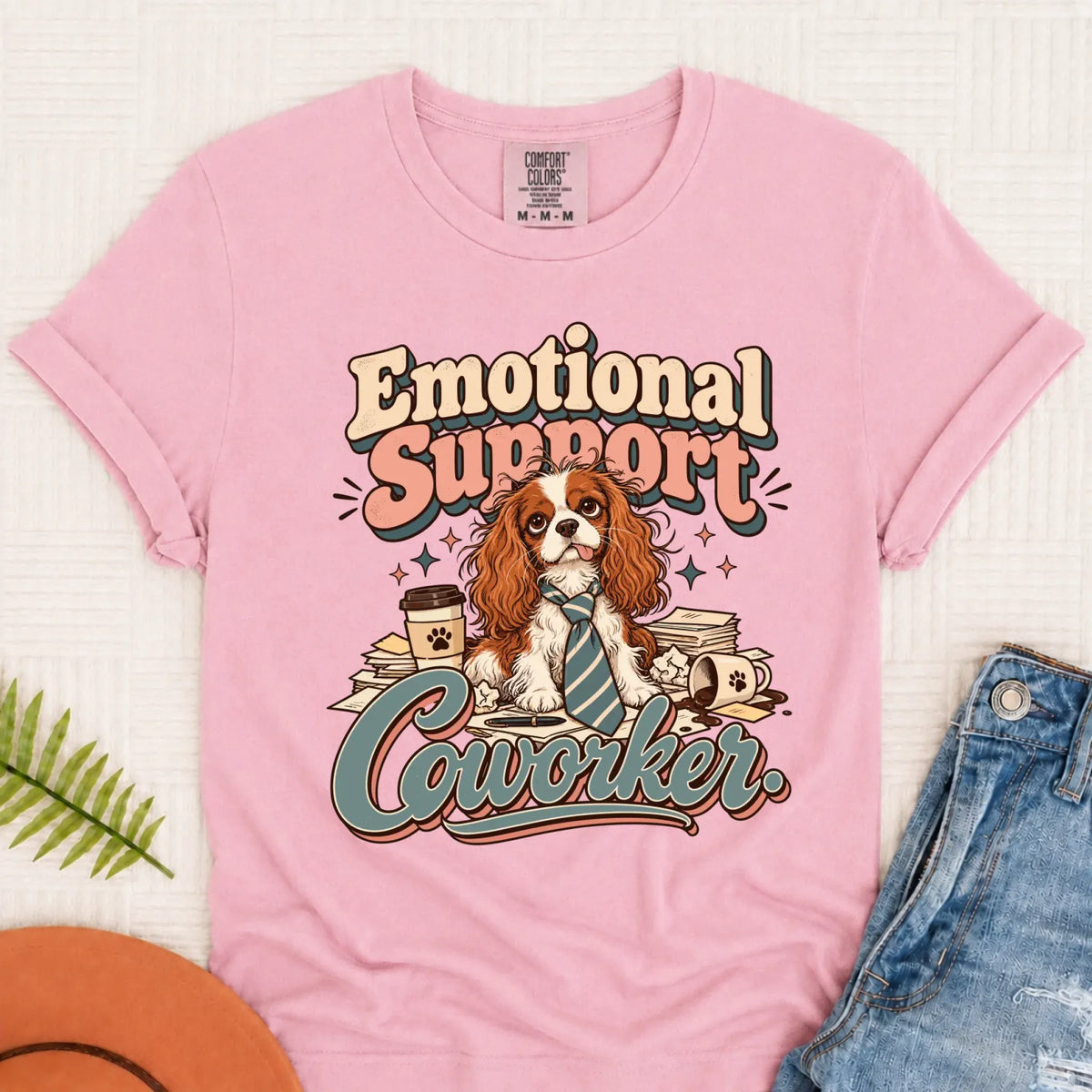 Customizer Monster Light 1717 / Blossom / S Custom Cavalier Funny Coworker Unisex TShirt