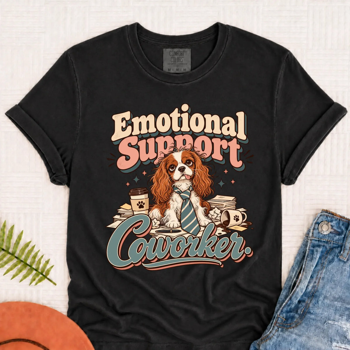 Customizer Monster Dark 1717 / Graphite / S Custom Cavalier Funny Coworker Unisex TShirt