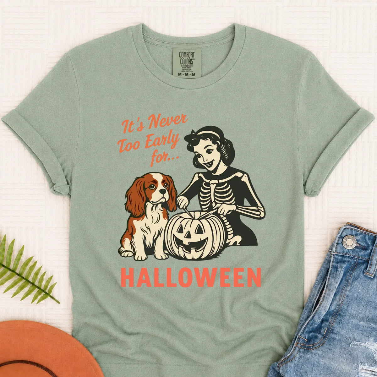 Custom Cavalier Funny Halloween Unisex TShirt Bay