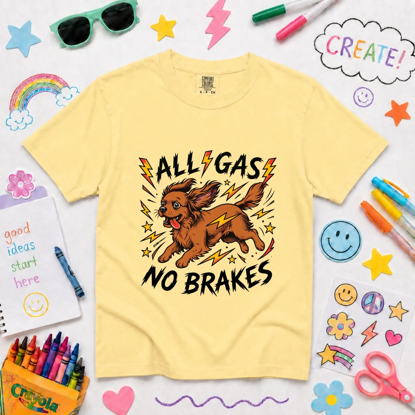 Custom Cavalier Funny Zoomies Unisex Youth TShirt Butter