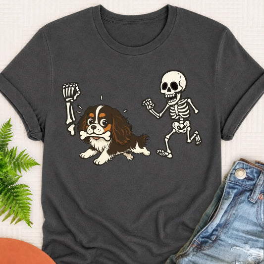 Custom Cavalier Grave Robber Unisex TShirt Pepper