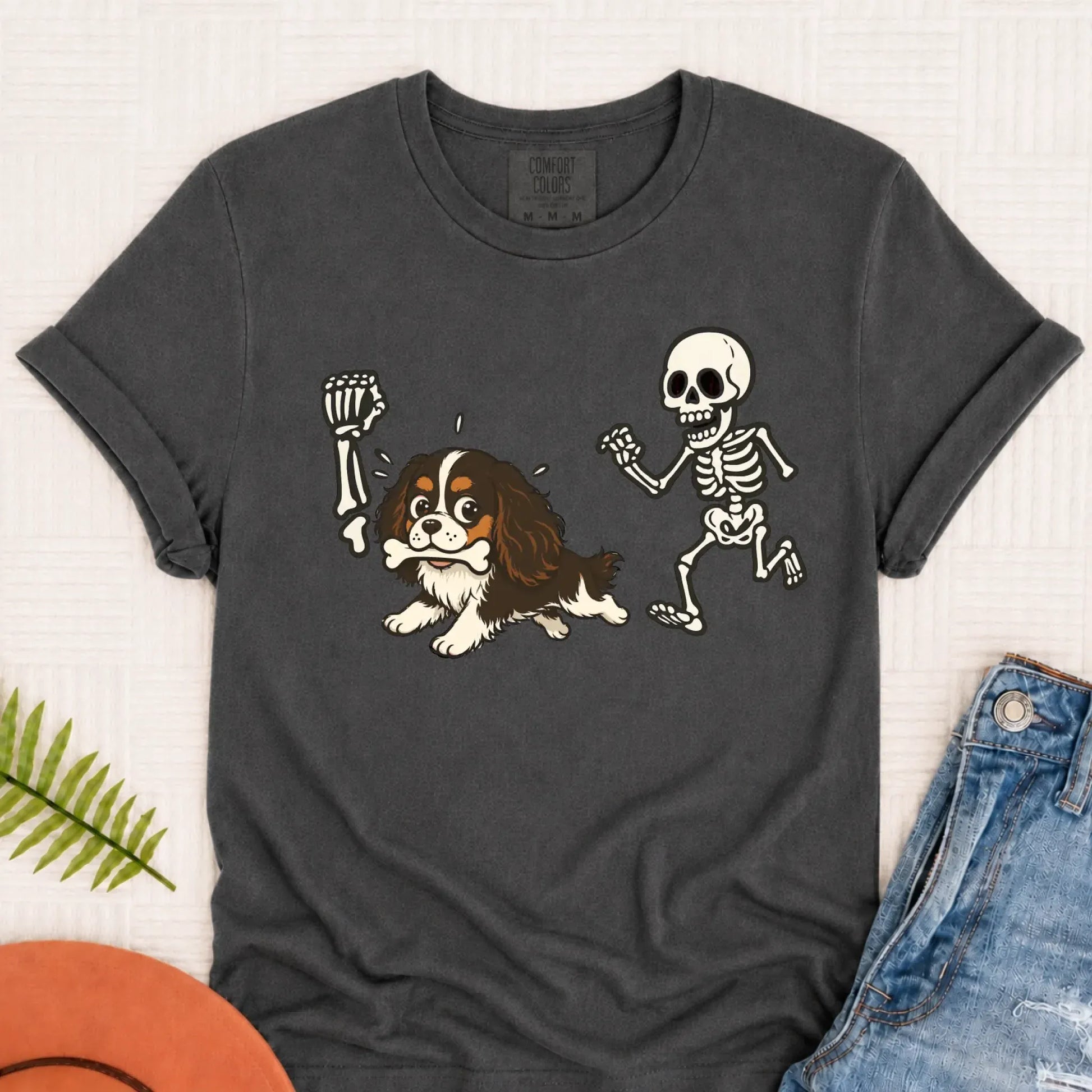 Custom Cavalier Grave Robber Unisex TShirt Pepper