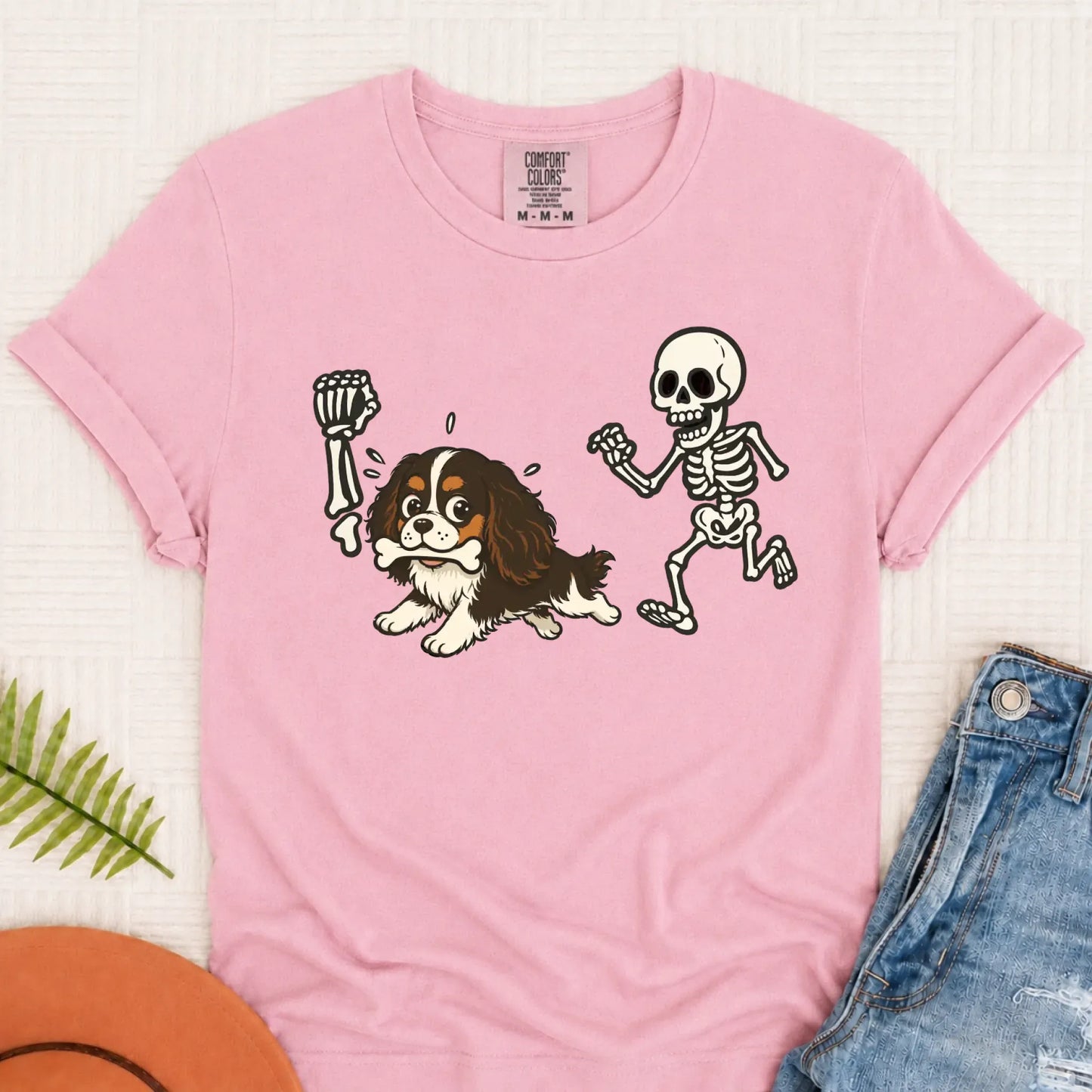 Custom Cavalier Grave Robber Unisex TShirt Blossom