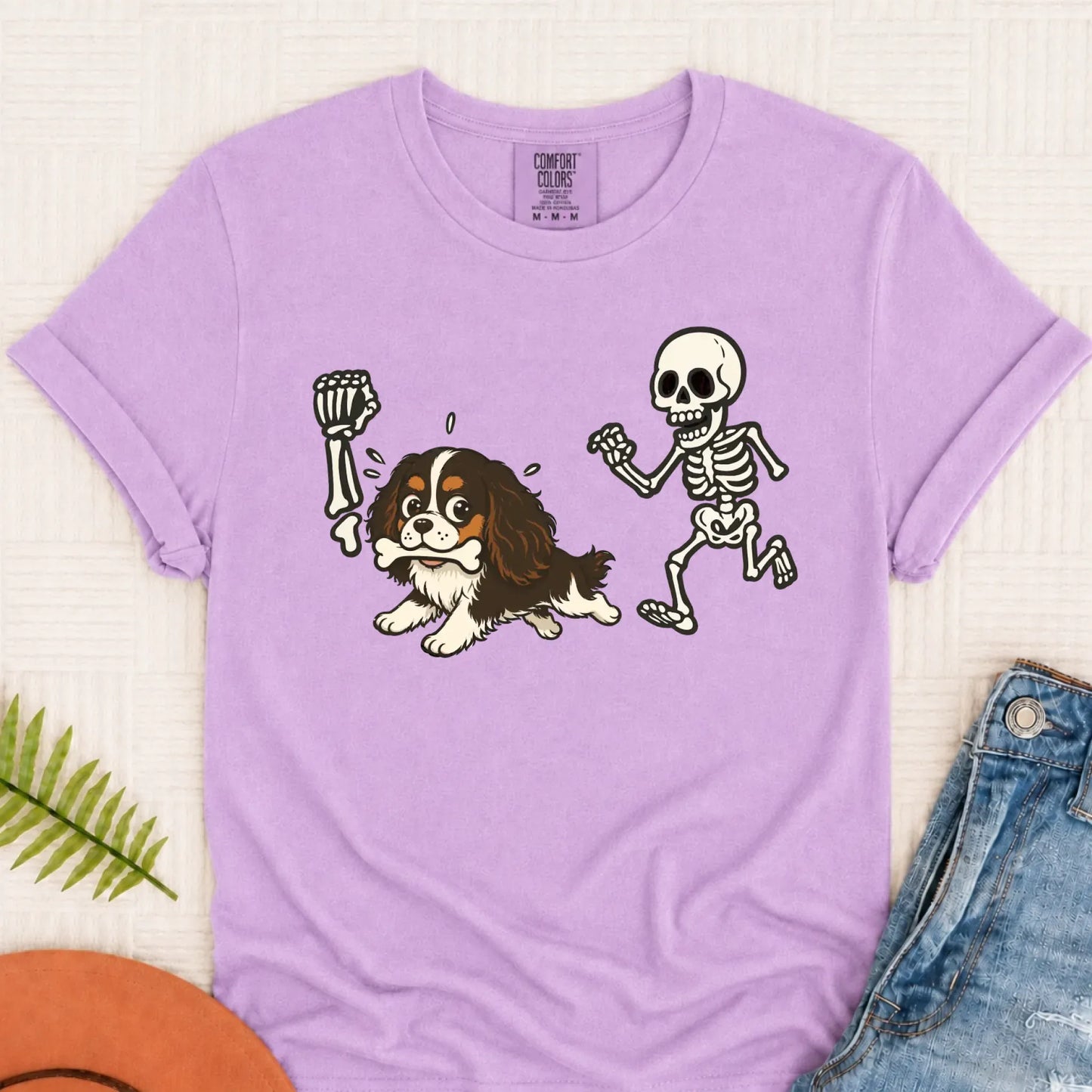 Custom Cavalier Grave Robber Unisex TShirt Orchid