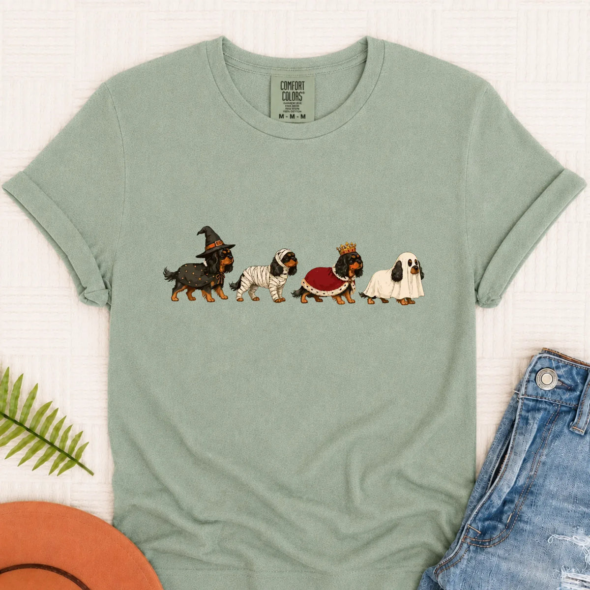 Custom Cavalier Halloween Costumes Unisex Tshirt Bay