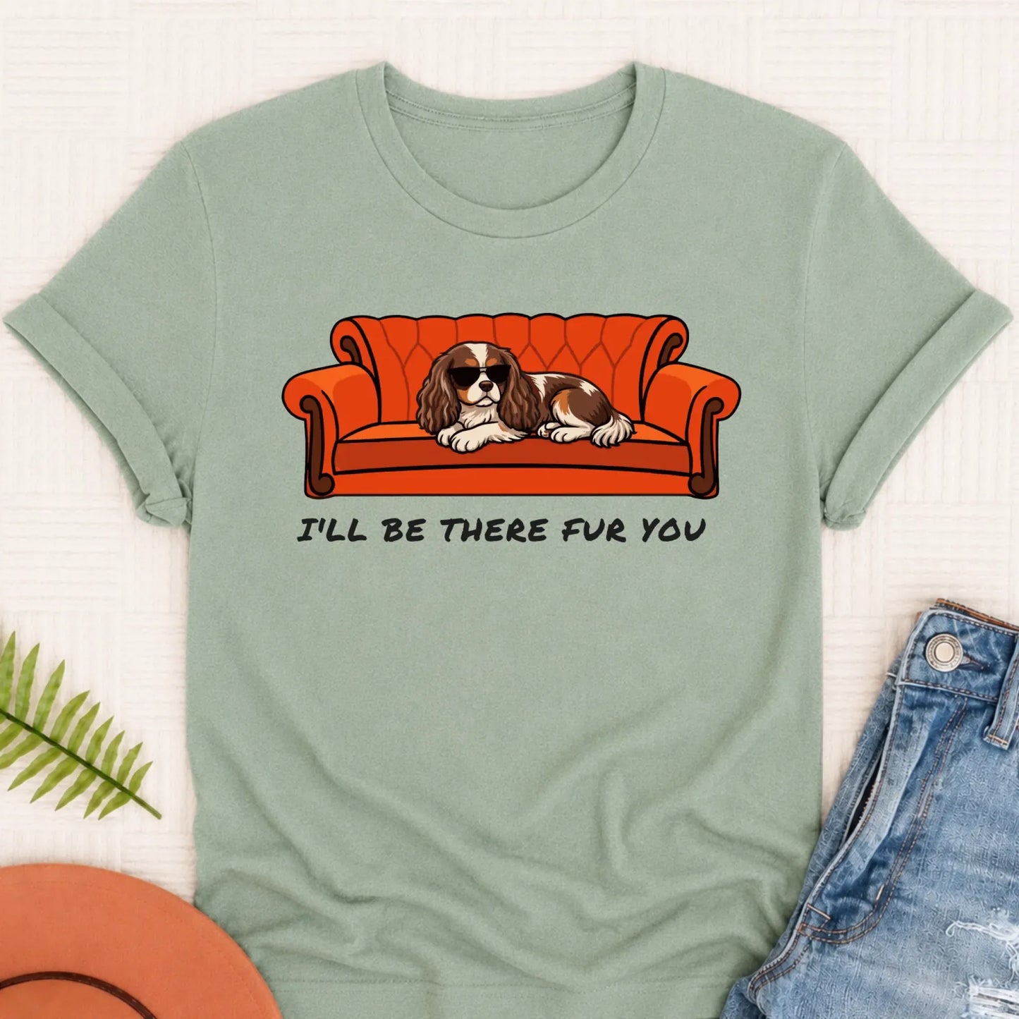 Custom Cavalier I'll Be There For You Unisex TShirt 3XL