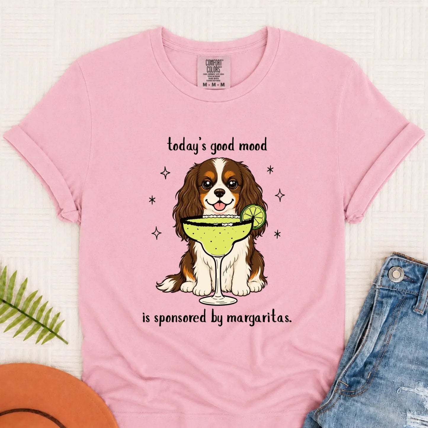 Custom Cavalier Margarita Drink Unisex TShirt Blossom