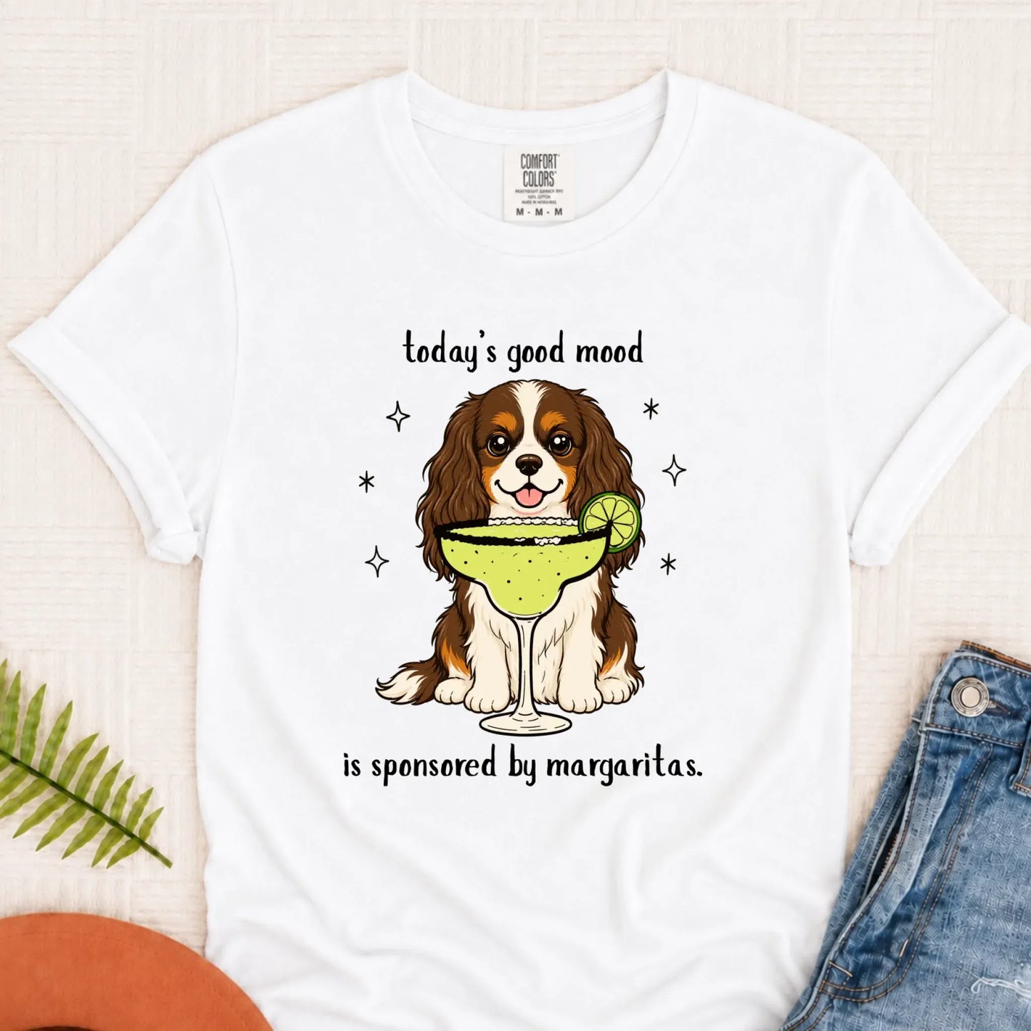 Custom Cavalier Margarita Drink Unisex TShirt White