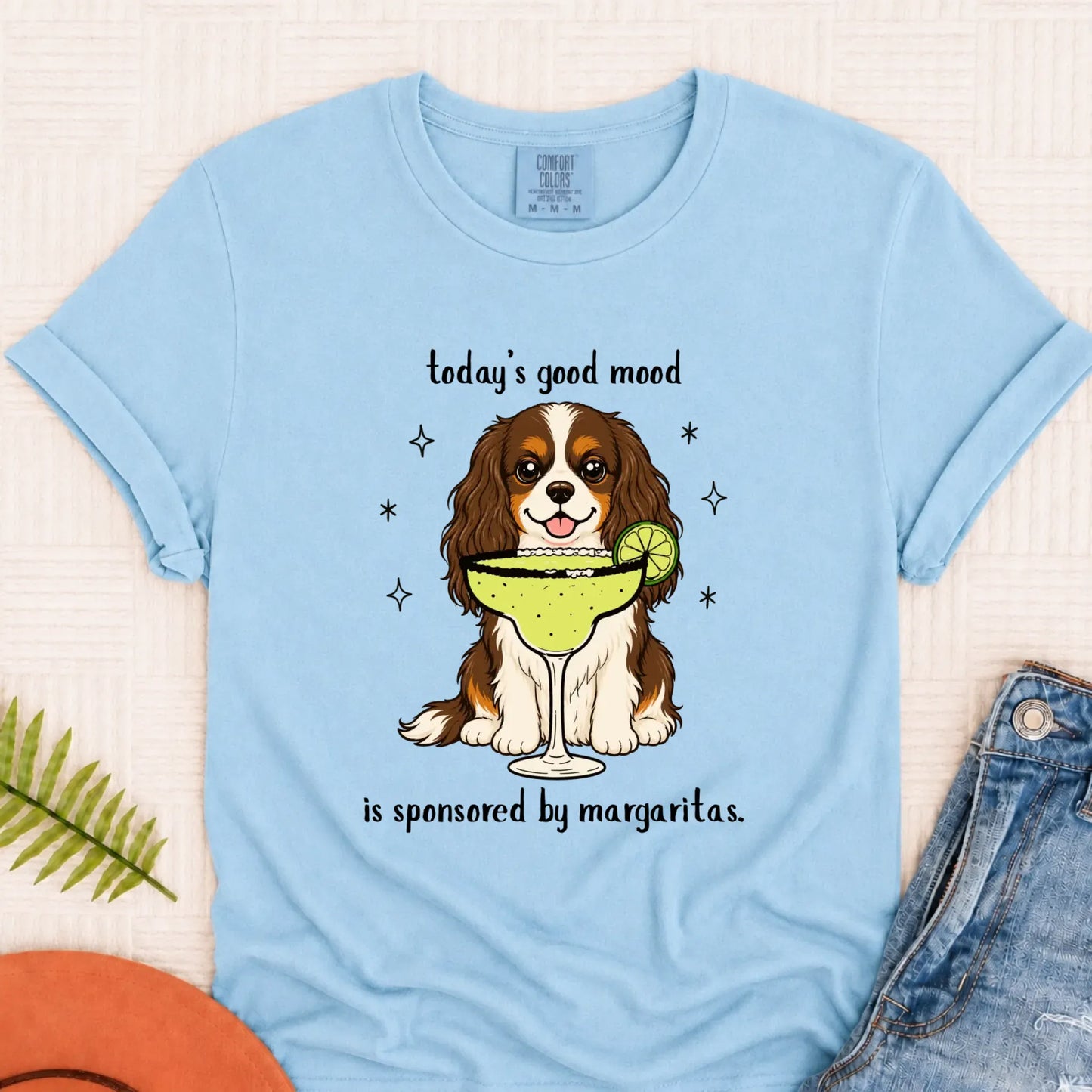 Custom Cavalier Margarita Drink Unisex TShirt Chambray