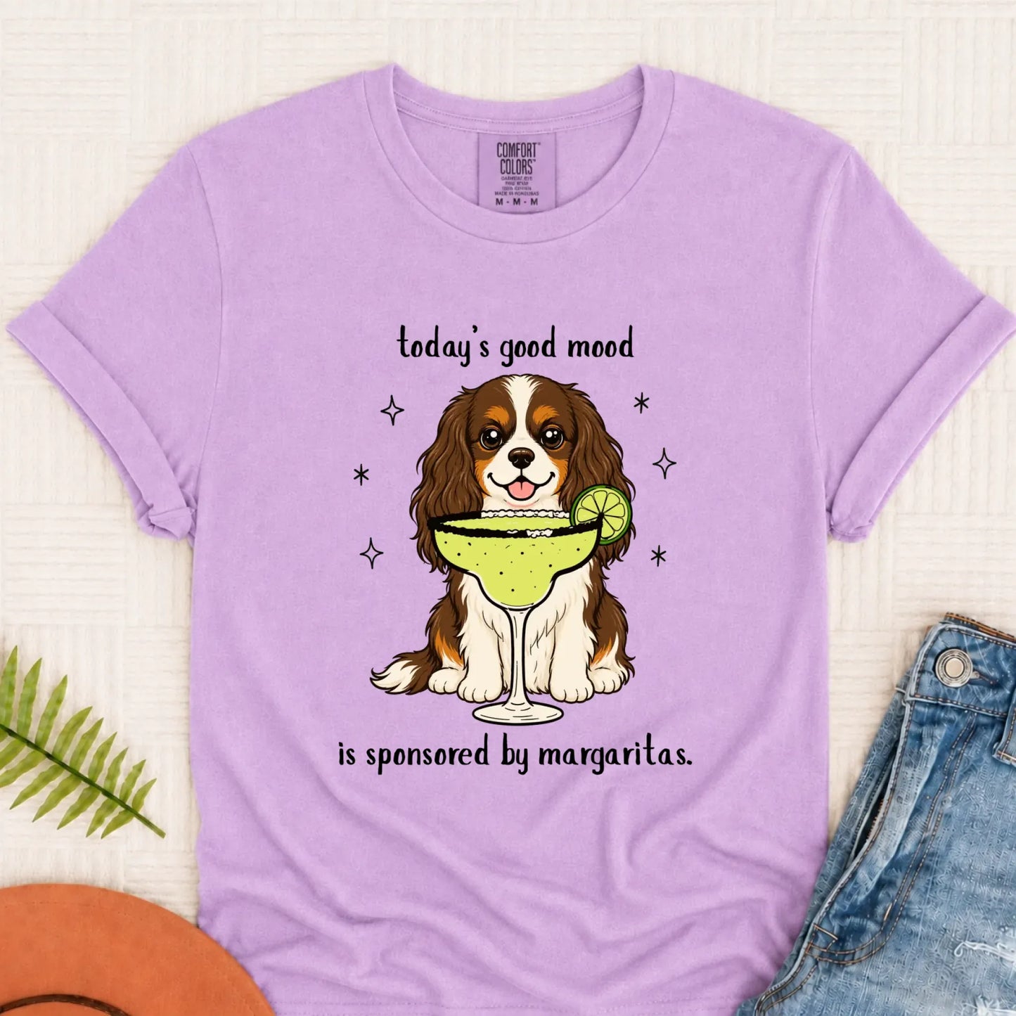 Custom Cavalier Margarita Drink Unisex TShirt Orchid