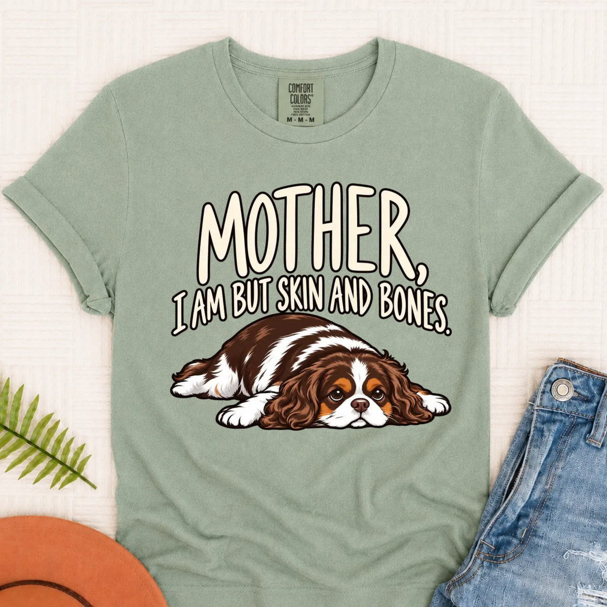 Custom Cavalier Mother Skin Bones Unisex Tshirt Bay