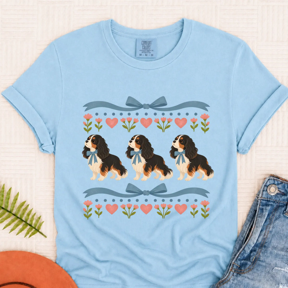 Custom Cavalier Retro 80s Grandma Unisex TShirt - T-Shirt - Good Girl John