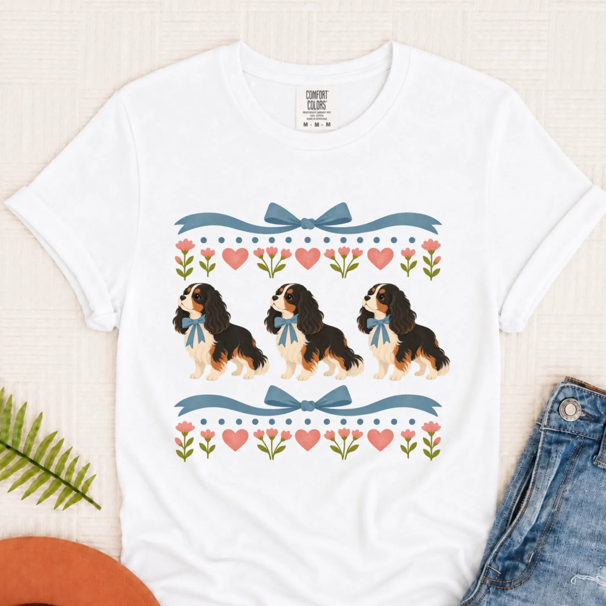 Custom Cavalier Retro 80s Grandma Unisex TShirt - T-Shirt - Good Girl John