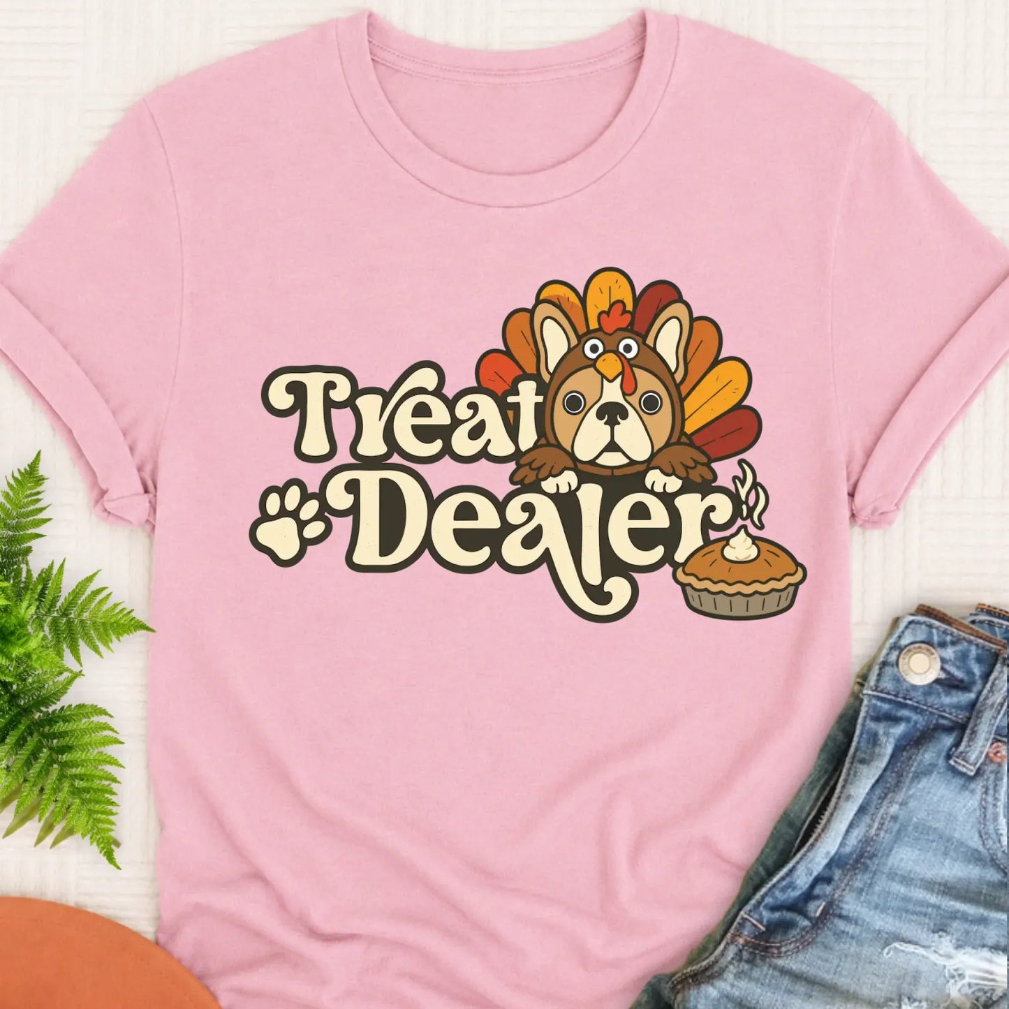T-Shirt Blossom / S Custom Cavalier Thanksgiving Treat Dealer Unisex TShirt