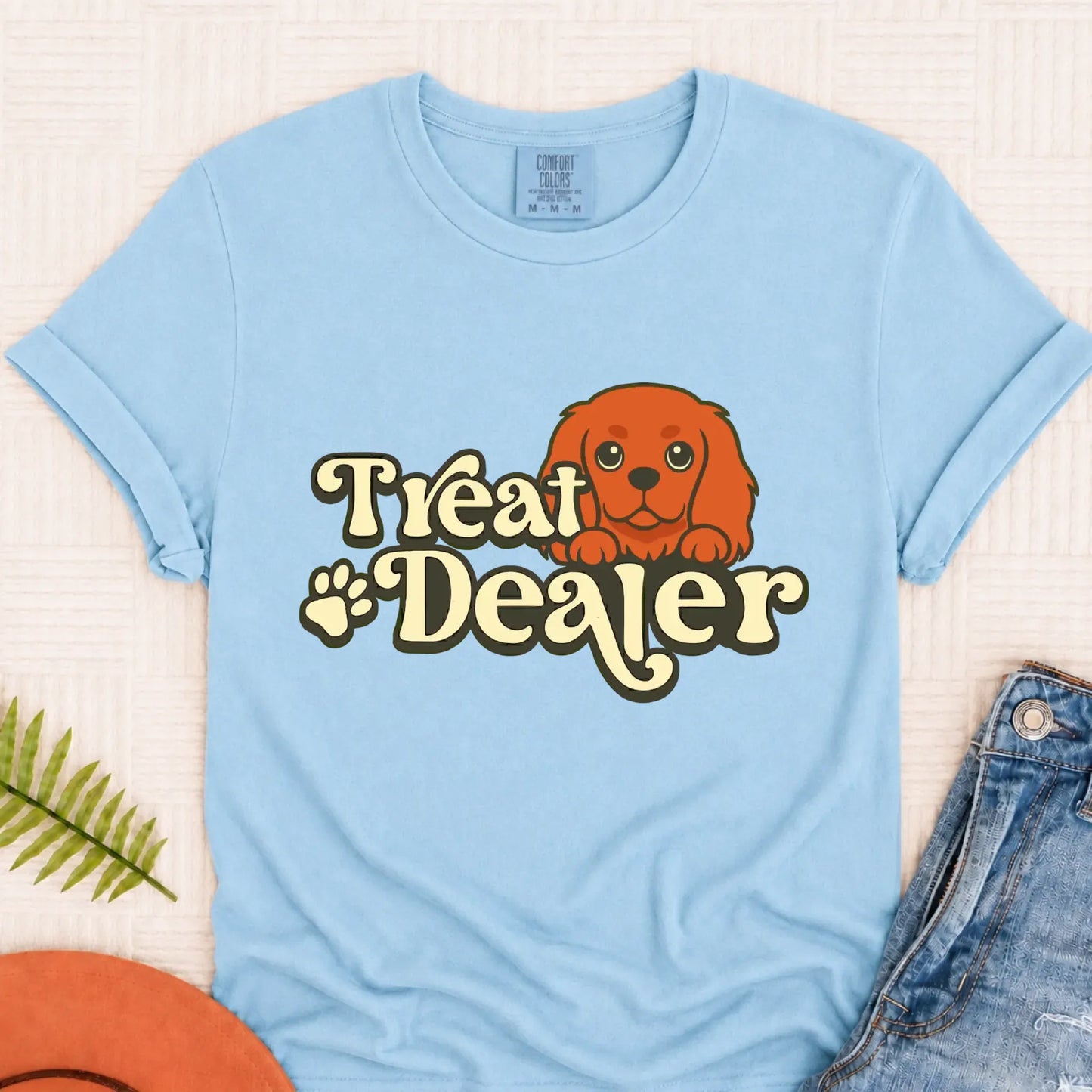 T-Shirt Chambray / S Custom Cavalier Treat Dealer Unisex TShirt