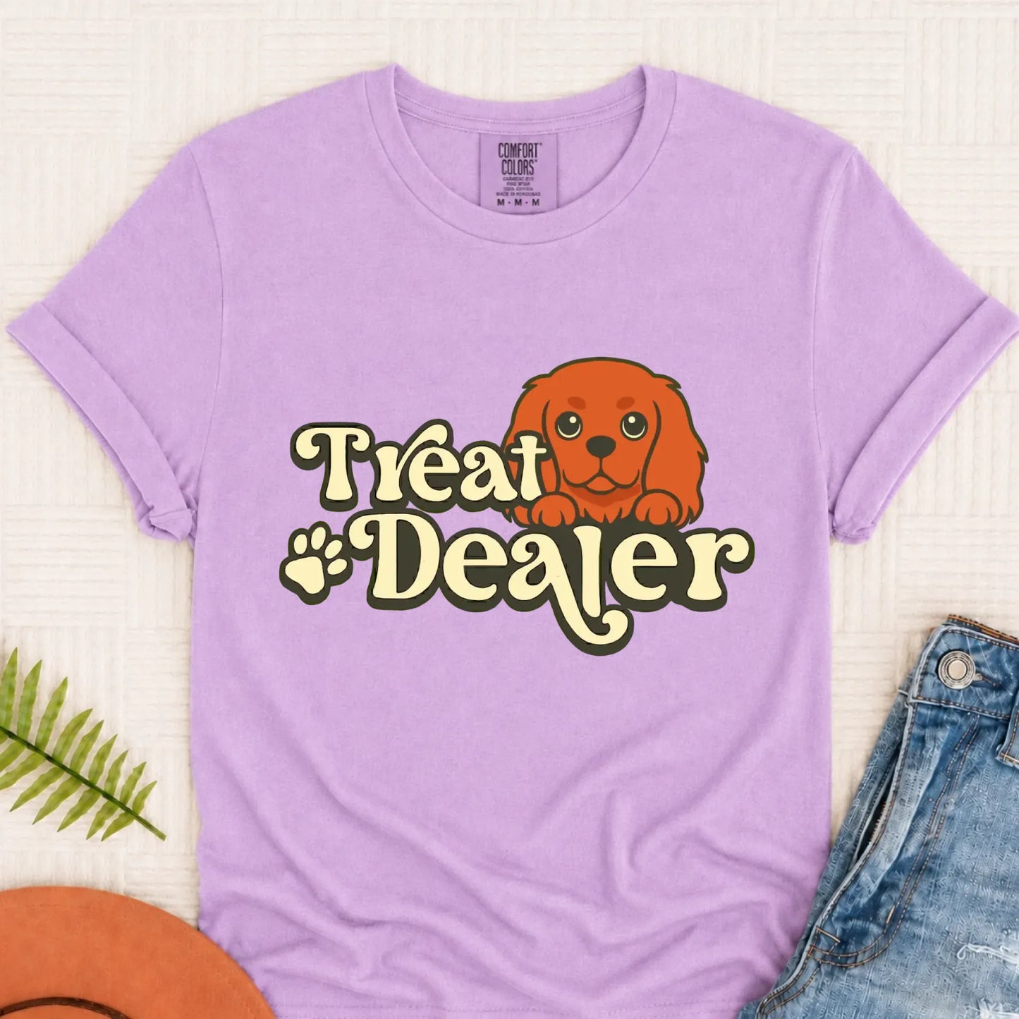 T-Shirt Orchid / S Custom Cavalier Treat Dealer Unisex TShirt
