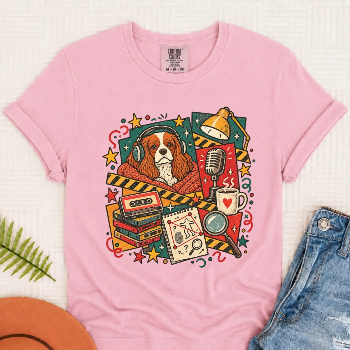 Customizer Monster Light 1717 / Blossom / S Custom Cavalier True Crime Podcast Unisex Tshirt