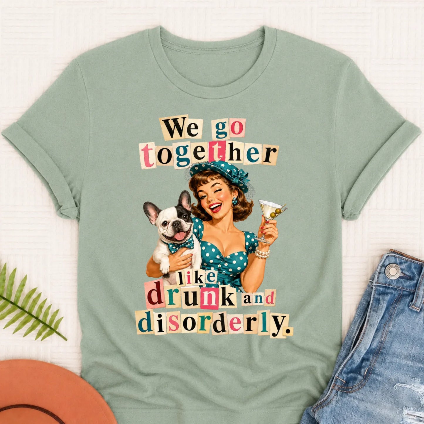 Custom French Drunk Disorderly Unisex TShirt Bay