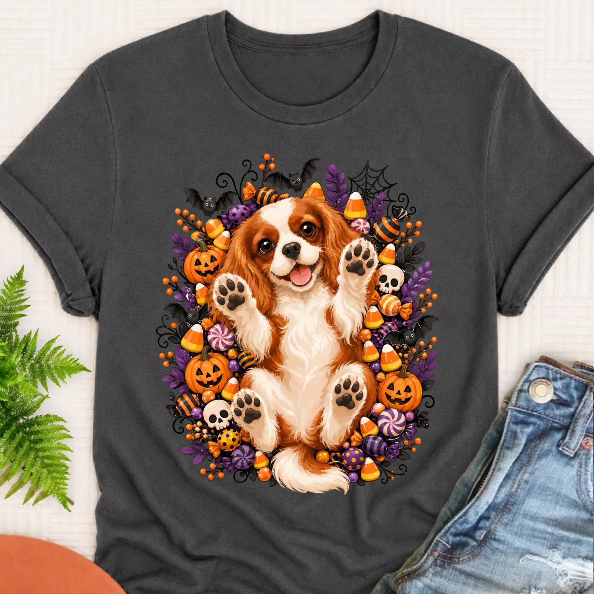T-Shirt Pepper / S Custom Halloween Belly Rubs Unisex Tshirt