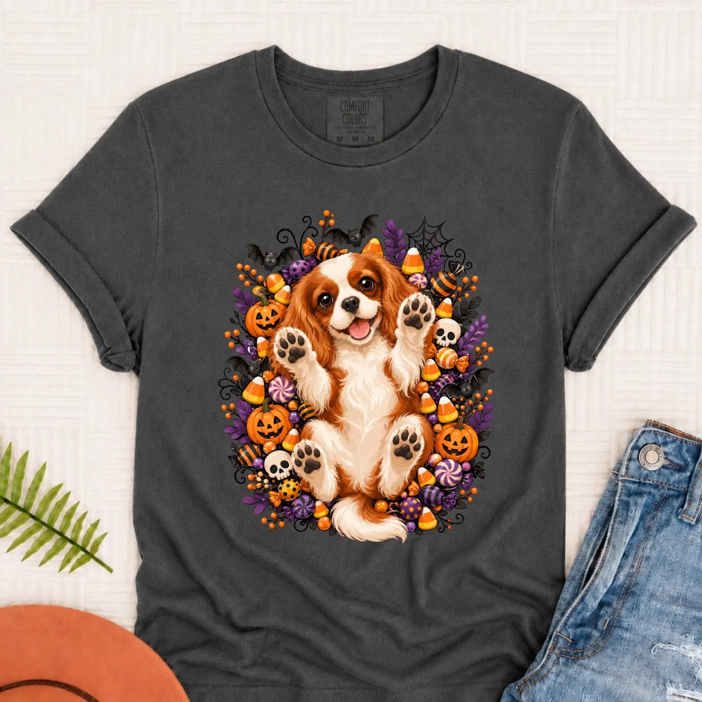 Custom Halloween Belly Rubs Unisex Tshirt Pepper