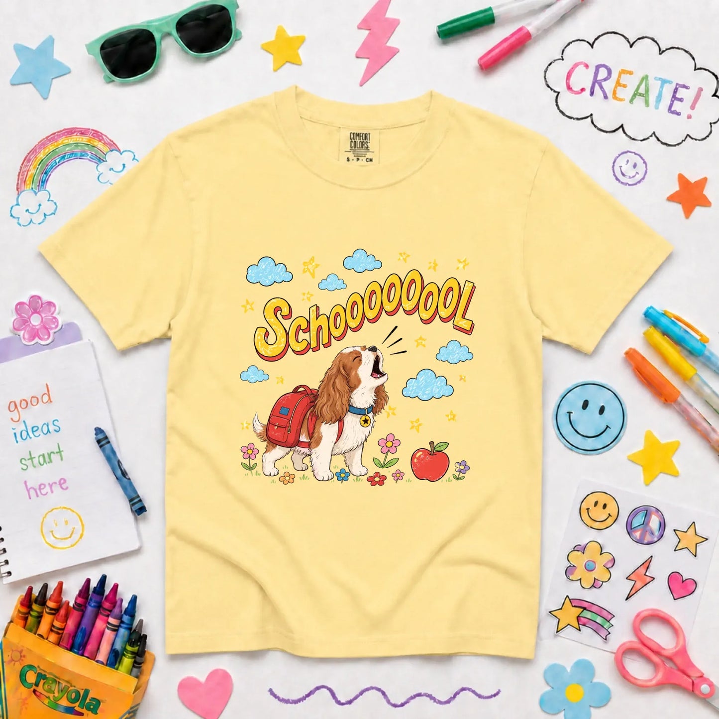 T-Shirt Butter / XS Custom YOUTH Back to School Unisex Tshirt