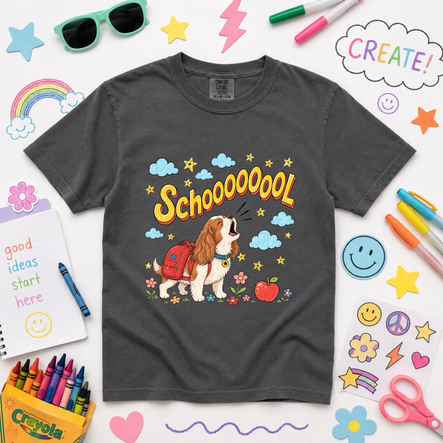 T-Shirt Pepper / XS Custom YOUTH Back to School Unisex Tshirt