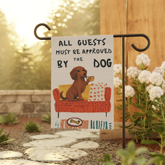 Dachshund Guests Approved by Dog Yard Flag
