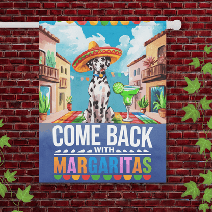Printify Garden Flag 24.5'' × 32'' Dalmatian Cinco De Mayo Garden Flag