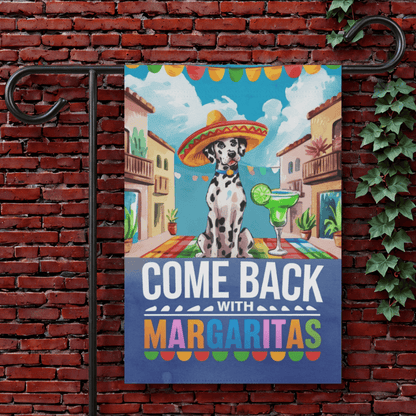 Printify Garden Flag 12'' × 18'' Dalmatian Cinco De Mayo Garden Flag