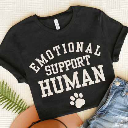 Goldie Dog Lover Emotional Support Human Unisex Tshirt Dark Grey