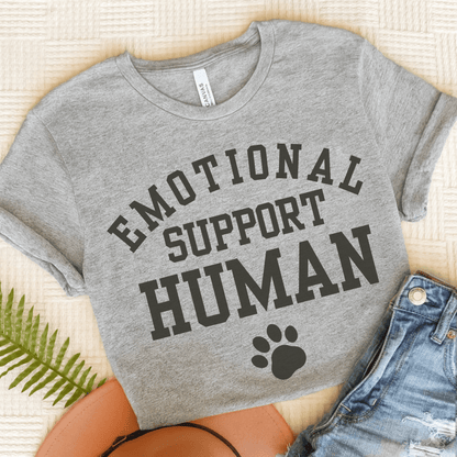 Goldie Dog Lover Emotional Support Human Unisex Tshirt Athletic Heather