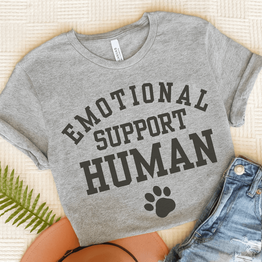 Goldie Dog Lover Emotional Support Human Unisex Tshirt Athletic Heather