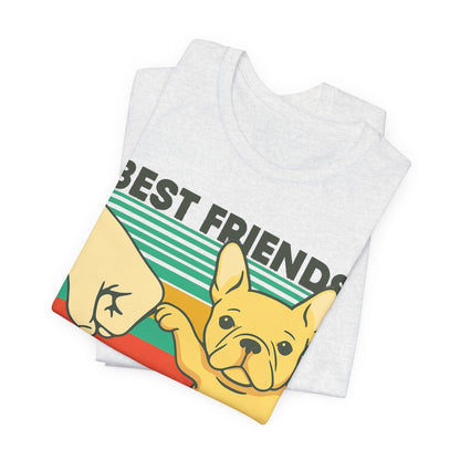 Fawn French Bulldog Bestie TShirt