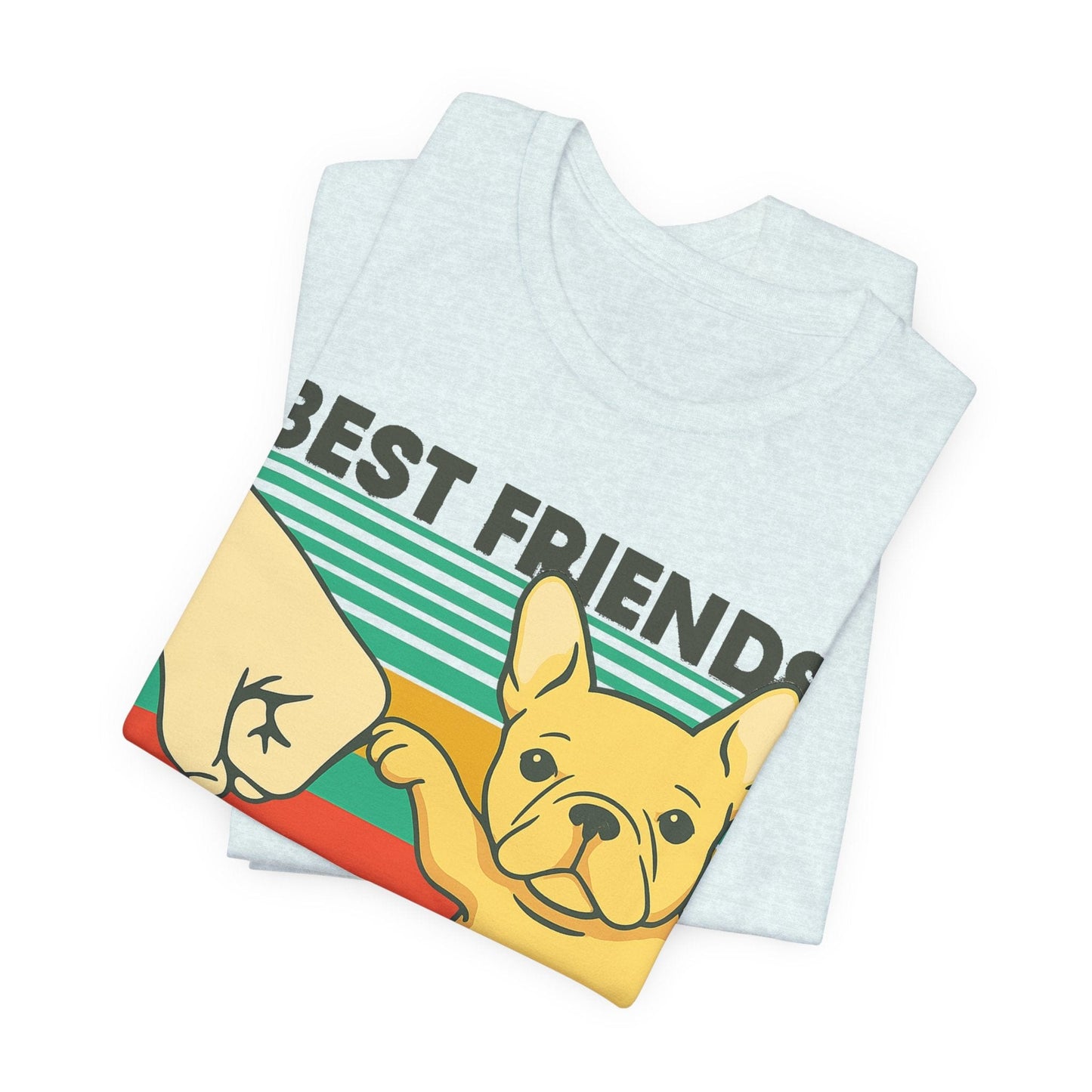 Fawn French Bulldog Bestie TShirt