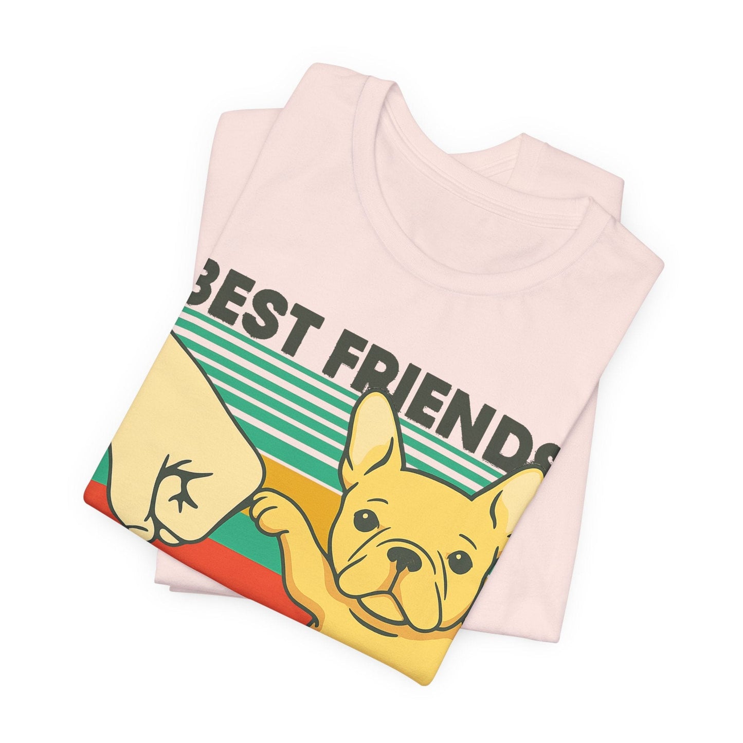 Fawn French Bulldog Bestie TShirt