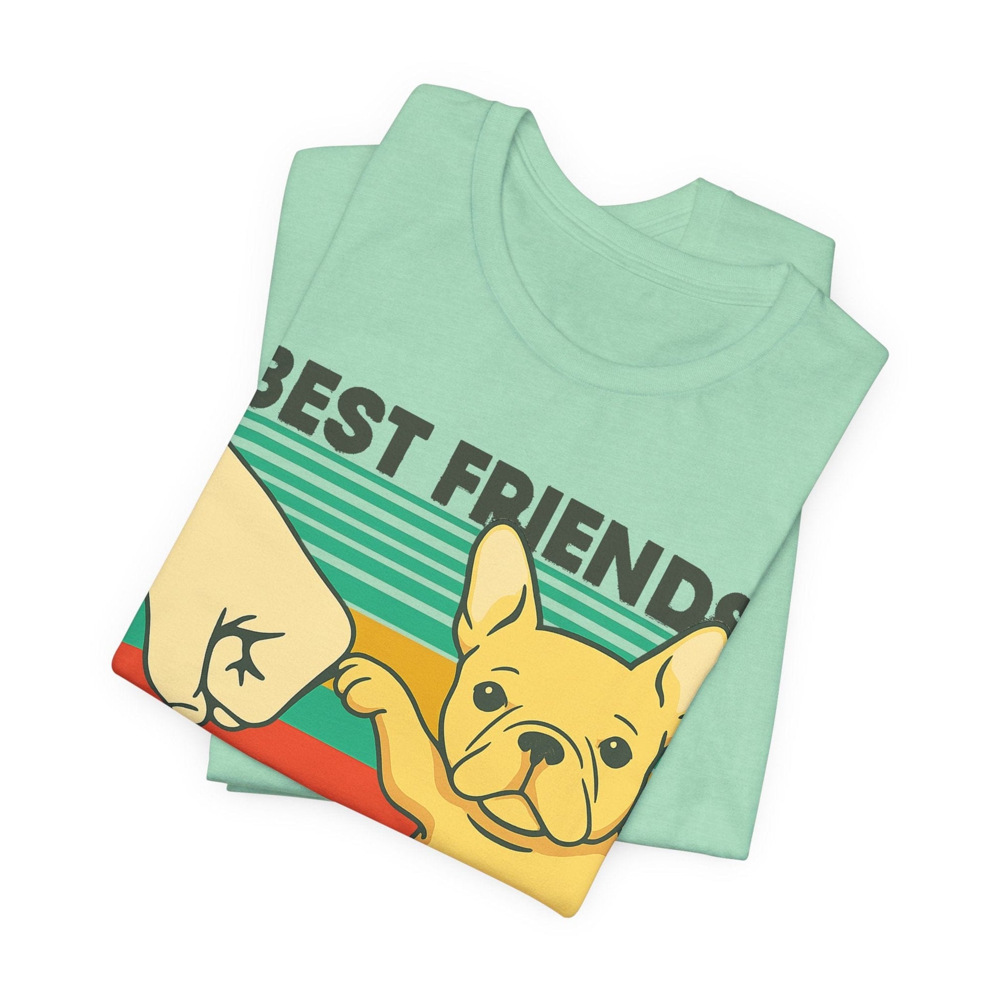 Fawn French Bulldog Bestie TShirt