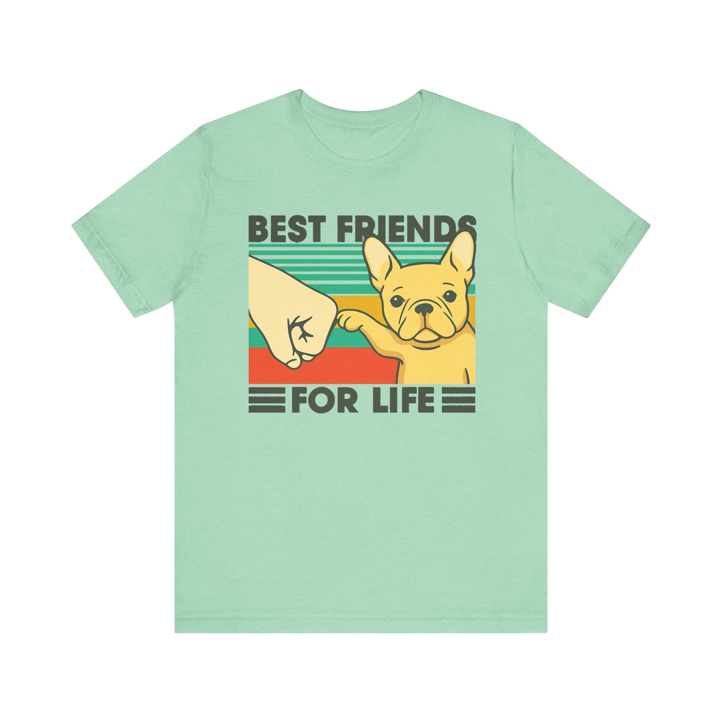 Fawn French Bulldog Bestie TShirt
