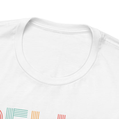 Printify T-Shirt Fawn French Bulldog Checkered Tee