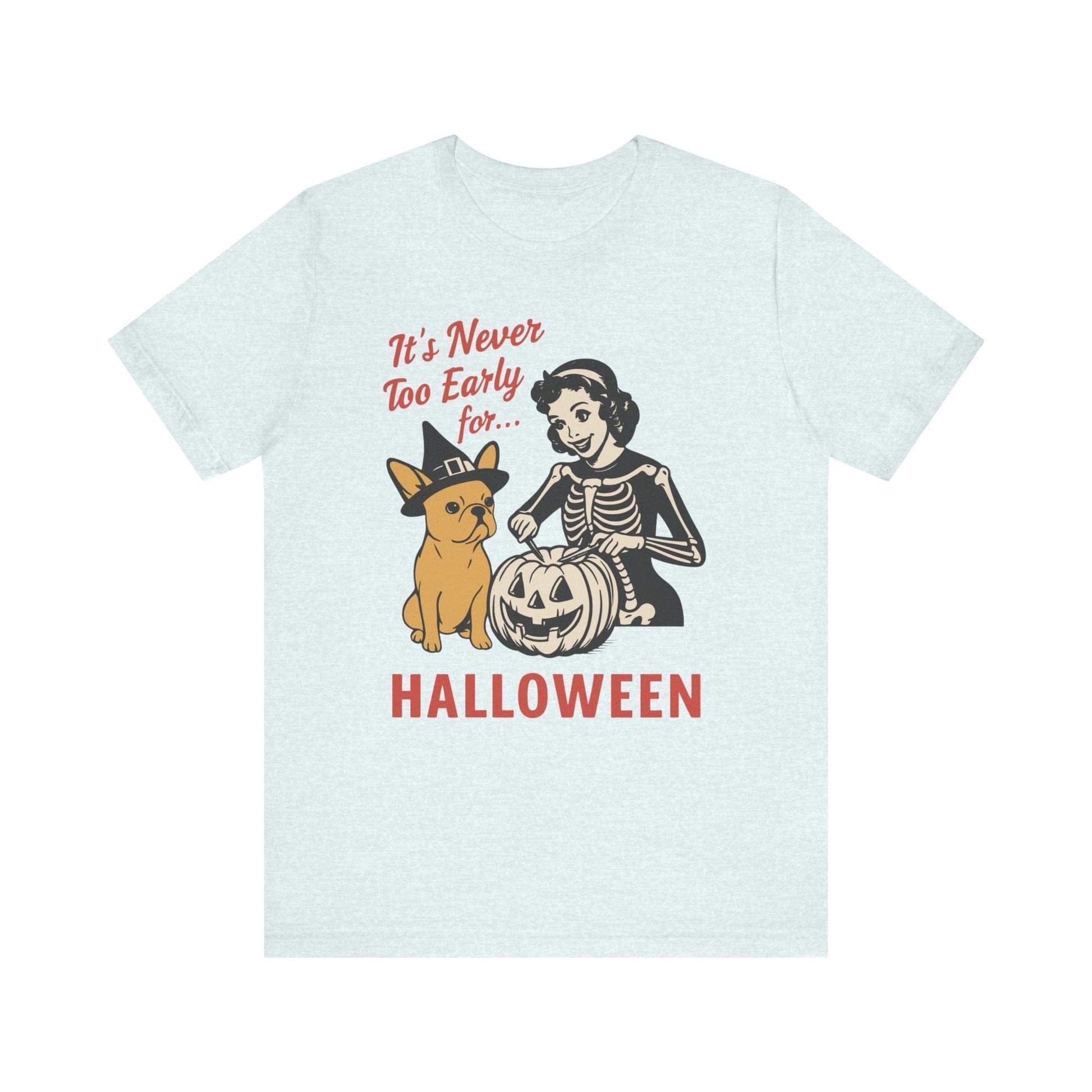 Fawn French Bulldog Early Halloween TShirt