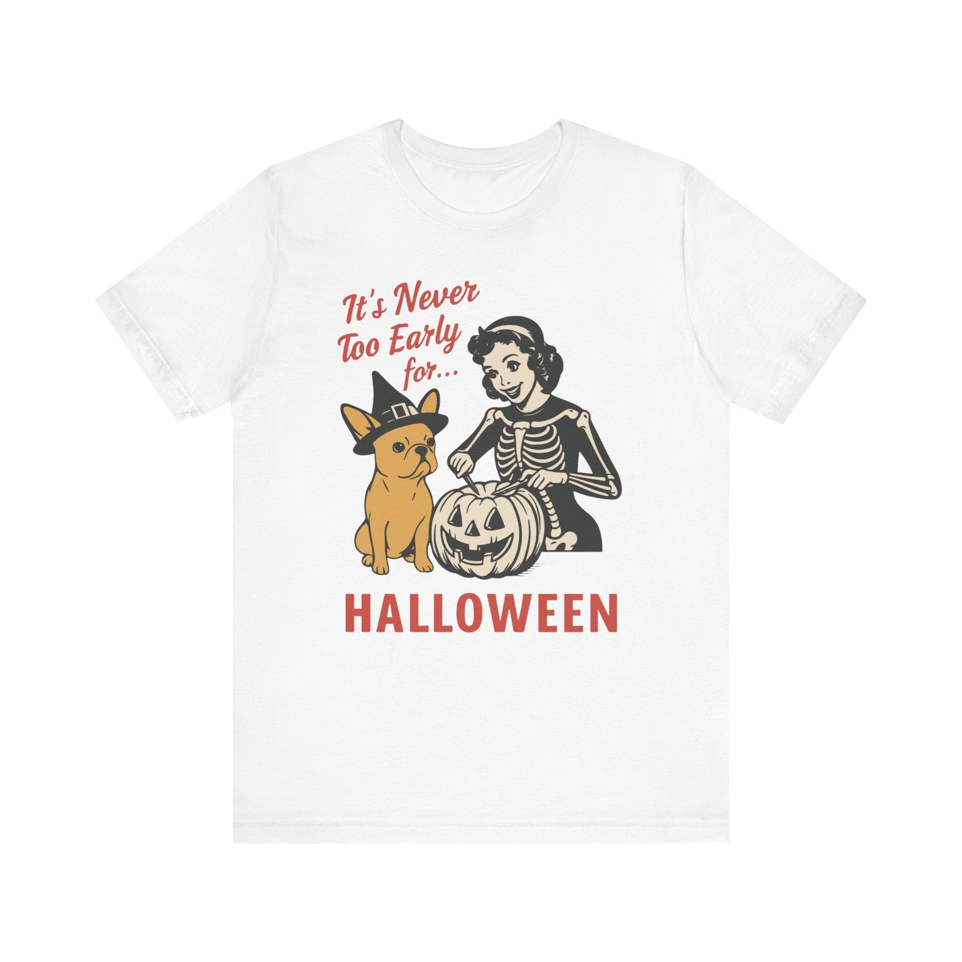 Fawn French Bulldog Early Halloween TShirt